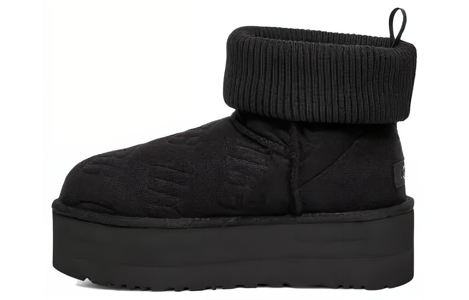 Зимние ботинки женские черные Ugg
