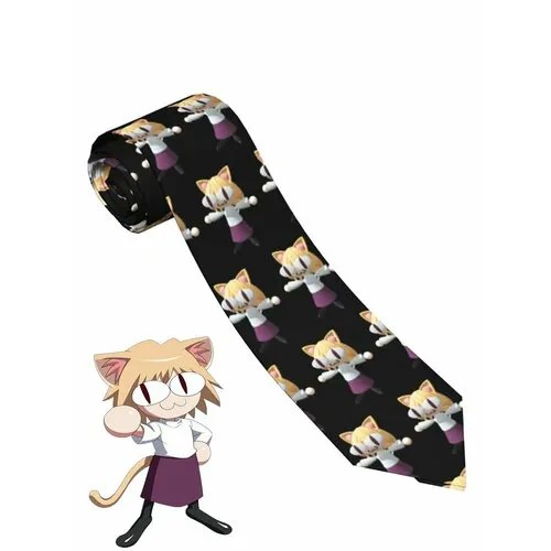 Галстук аниме - кошка Неко Арк из мемов Type-Moon