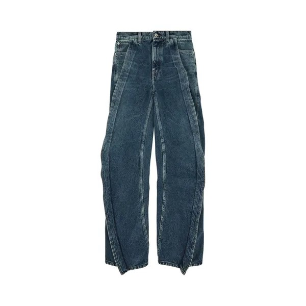 Джинсы Y/Project Evergreen Banana Jeans, синий