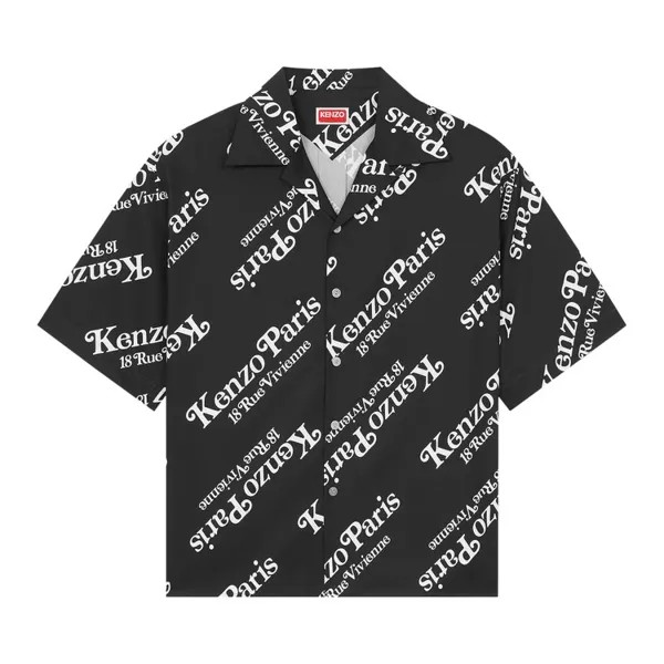 Рубашка Kenzo By Verdy Short-Sleeve 'Black', черный