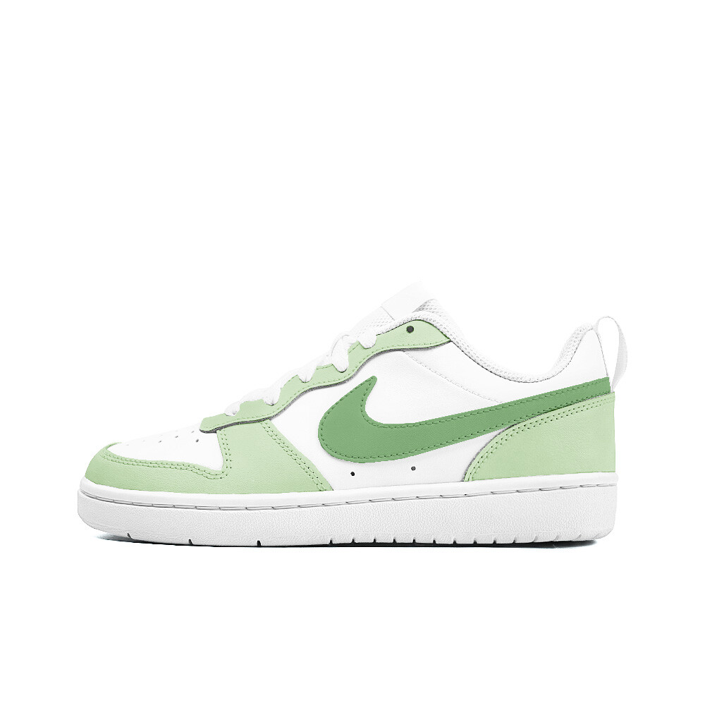 Кроссовки Nike Court Borough Skateboarding Shoes Women's Low-top Green, светло-зеленый