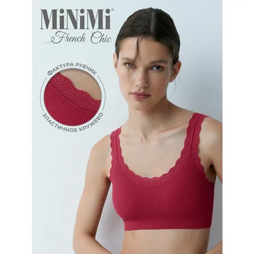 Топ MiNiMi, 1 шт., размер 42/44(XS/S), lampone