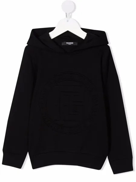 Balmain Kids толстовка с капюшоном