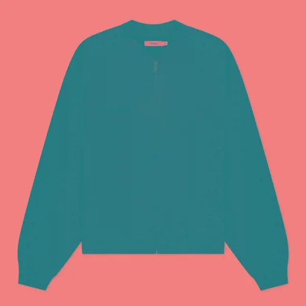 Мужская толстовка PANGAIA Organic Cotton Bomber оливковый, Размер XS