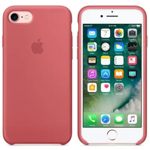 Чехол Silicone Case для iPhone 8 (Camellia)