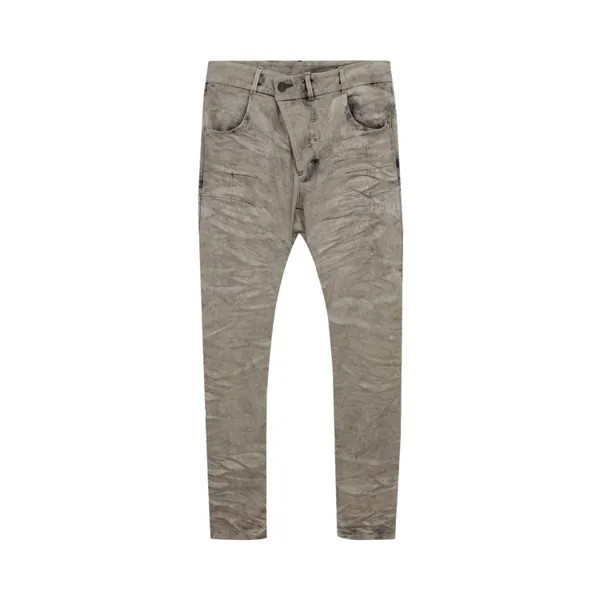 Брюки Boris Bidjan Saberi Tight Fit Pants, цвет Punk Grey