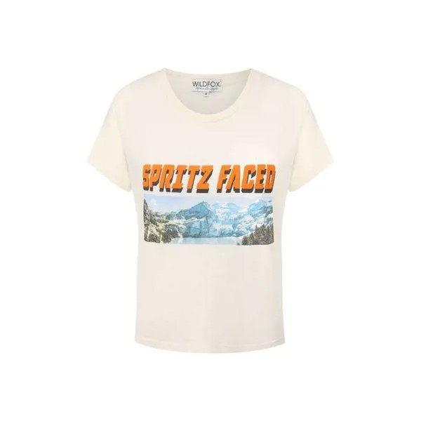 Хлопковая футболка Wildfox