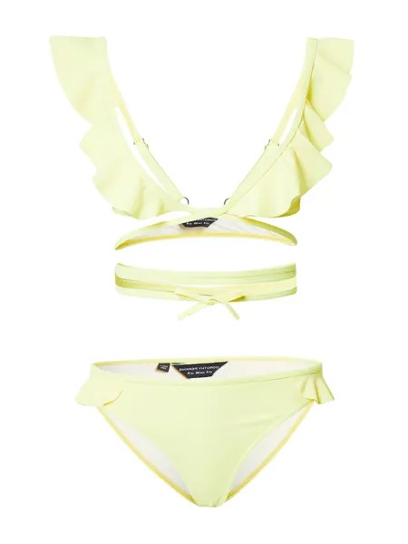 Треугольное бикини Dorothy Perkins, светло-желтого