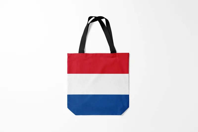 Сумка шoппер унисекс Burnettie Голландия Нидерланды Флаг, разноцветный