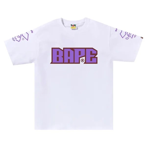 Футбольная футболка BAPE Белая