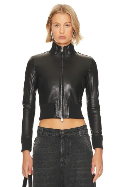 Куртка Diesel Hung Leather, черный