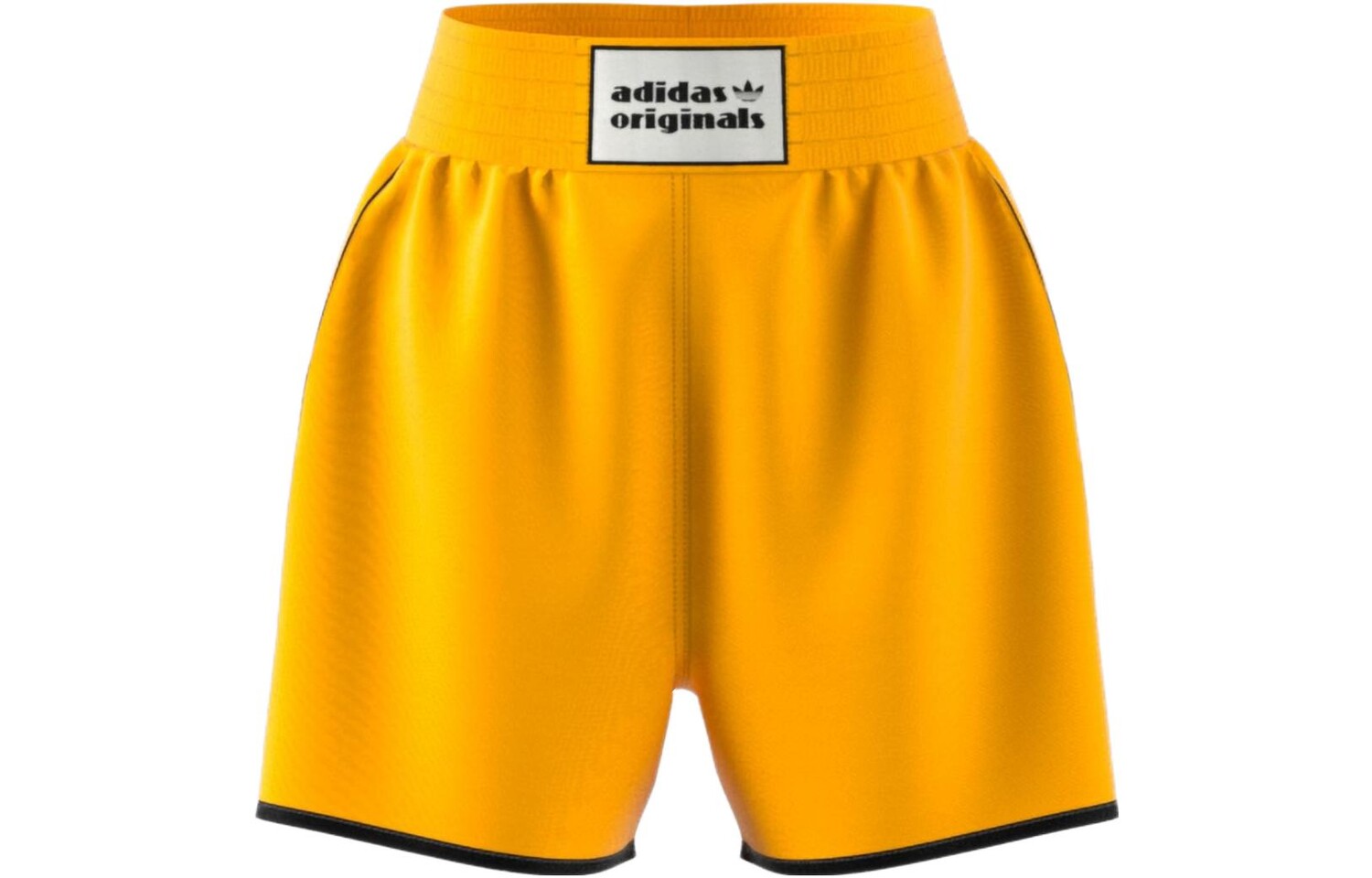 Повседневные шорты женские желтые Adidas Originals