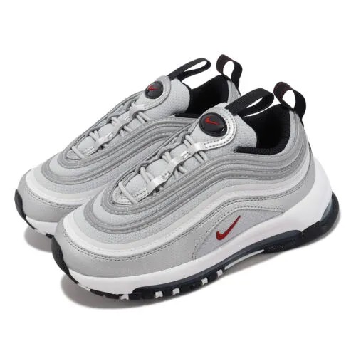 Классические повседневные кроссовки для дошкольников Nike Air Max 97 QS PS Silver Bullet FB2963-001