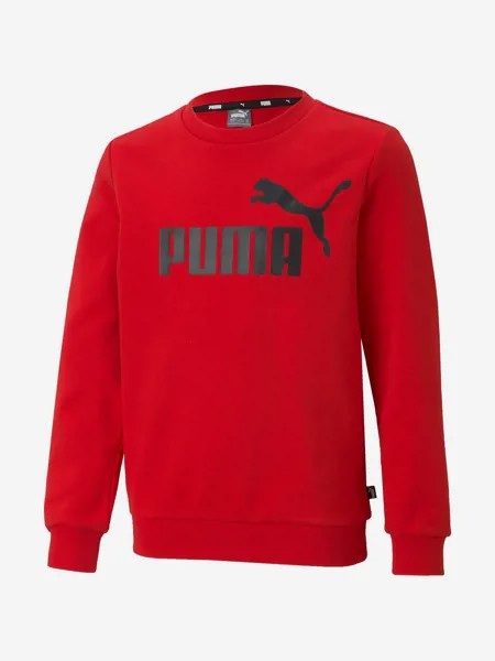 Свитшот для мальчиков PUMA Ess Big Logo, Красный, размер 165-176