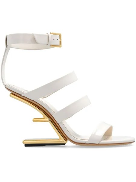 FENDI босоножки First 95, белый