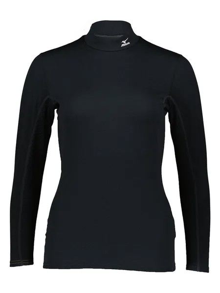 Лонгслив Mizuno Mid Weight, черный