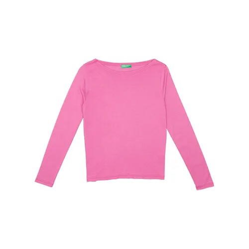 Лонгслив UNITED COLORS OF BENETTON, размер M, розовый