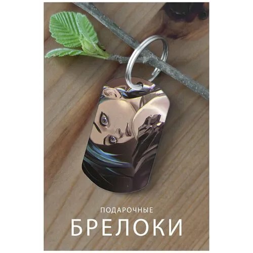 Брелок, глянцевая фактура