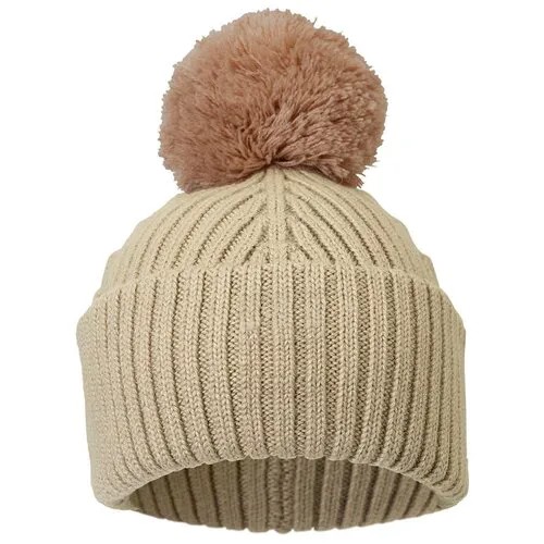 Elodie шапка шерстяная - Pure Khaki, 0-6 мес