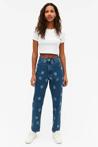 Джинсы женские Monki 1144392001 синие 27 (доставка из-за рубежа)