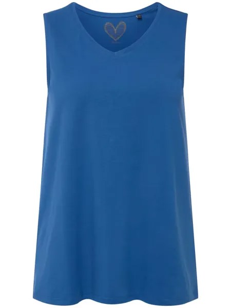 Футболка Ulla Popken, цвет grau blau