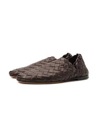 Кожаные слиперы Bottega Veneta