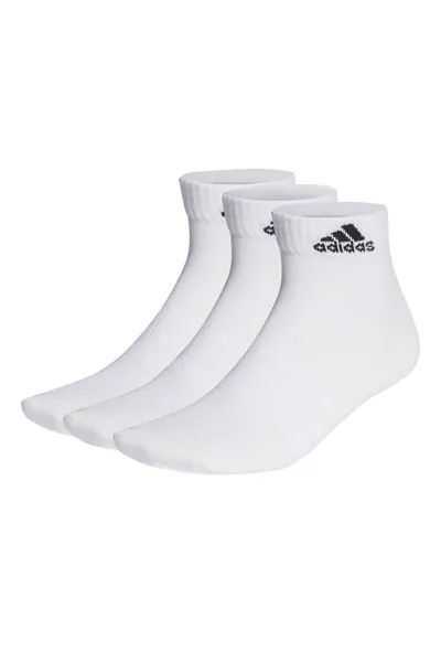 Короткие носки с логотипом - 3 пары Adidas Performance, белый
