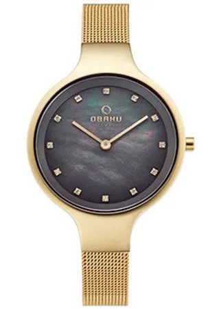 Fashion наручные  женские часы Obaku V173LXGJMG. Коллекция Mesh