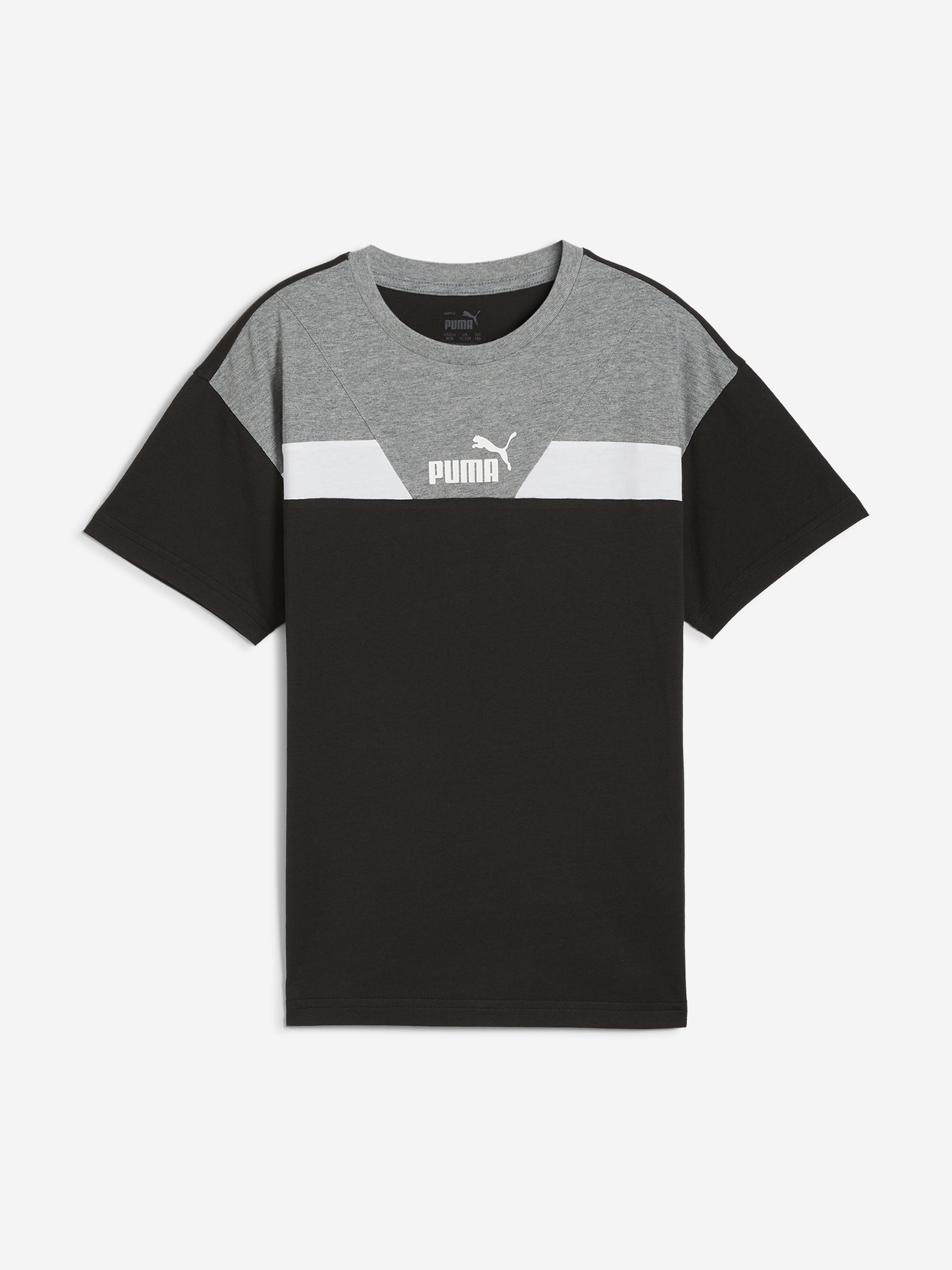 Футболка для мальчиков PUMA Power Colorblock, Черный
