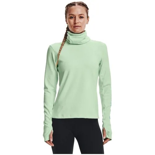 Лонгслив Under Armour Empowered Funnel Зеленый XS 1365636-335