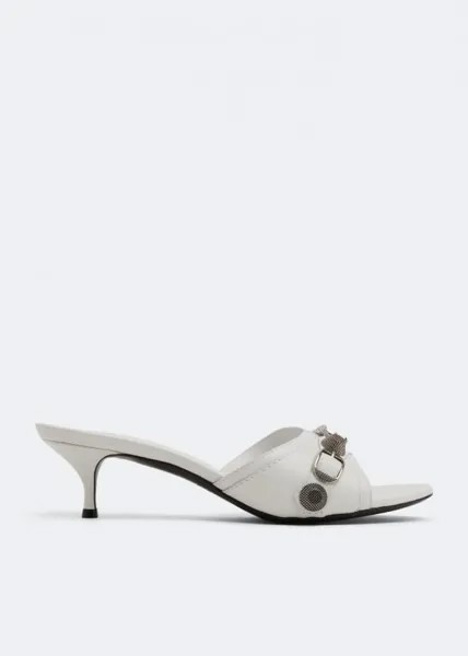 Сандалии BALENCIAGA Cagole sandals, белый