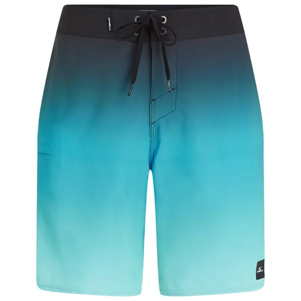 Плавки O'Neill Hyperfreak Heat Fade 19'' Boardshorts, цвет Black Heat Fade