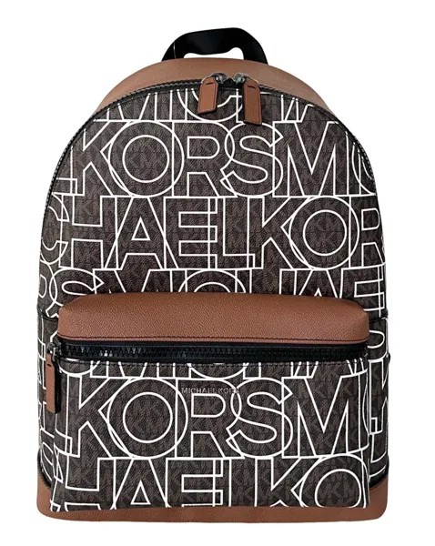 Рюкзак мужской Michael Kors 37H1LCOB2R коричневый, 40,5х30,5х12,5 см