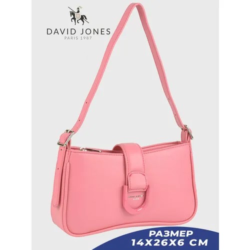 Сумка кросс-боди DAVID JONES, розовый