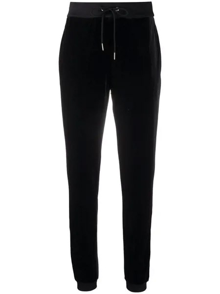 Armani Exchange велюровые спортивные брюки