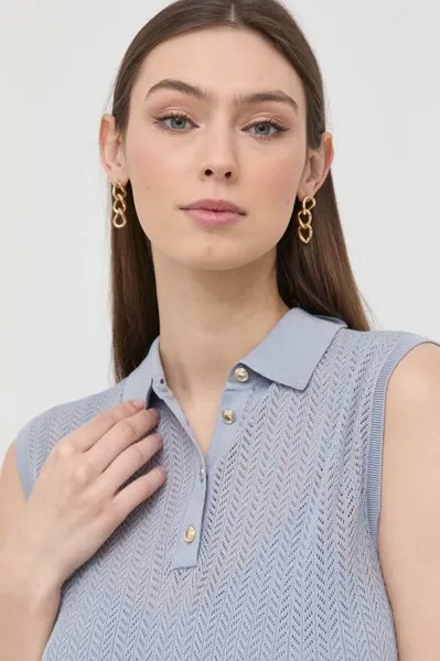 Жилет с добавлением шелка Marciano Guess, синий