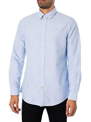 Мужская рубашка Barbour Oxtown Tailored, синяя