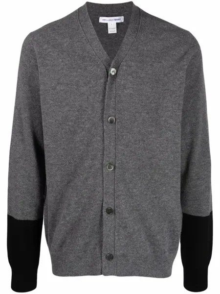 Кардиган тонкой вязки Comme Des Garçons Shirt, серый