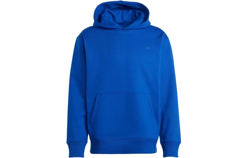 Толстовка мужская неоново-синяя Adidas Originals, синий