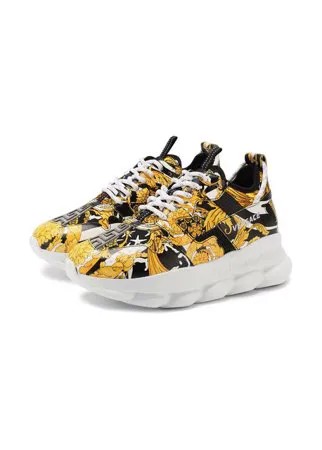 Текстильные кроссовки Chain Reaction Versace
