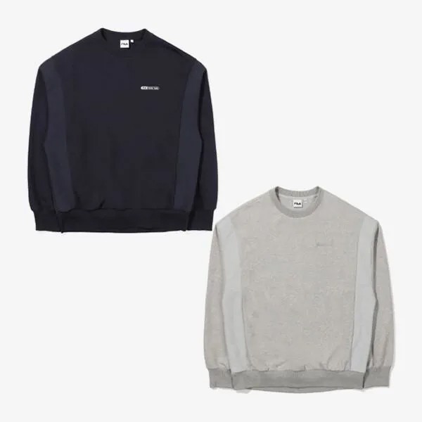 [Fila]Woven/Mixed Color/Sweatshirt