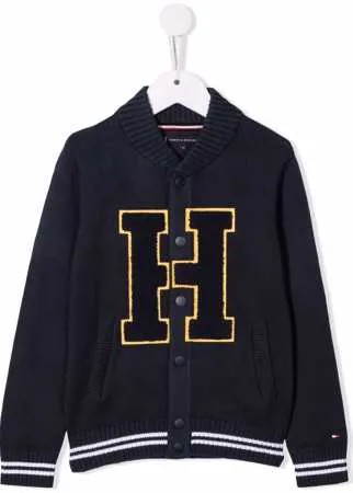 Tommy Hilfiger Junior бомбер с логотипом