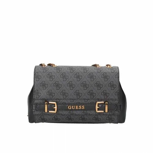 Сумка кросс-боди GUESS, серый, золотой