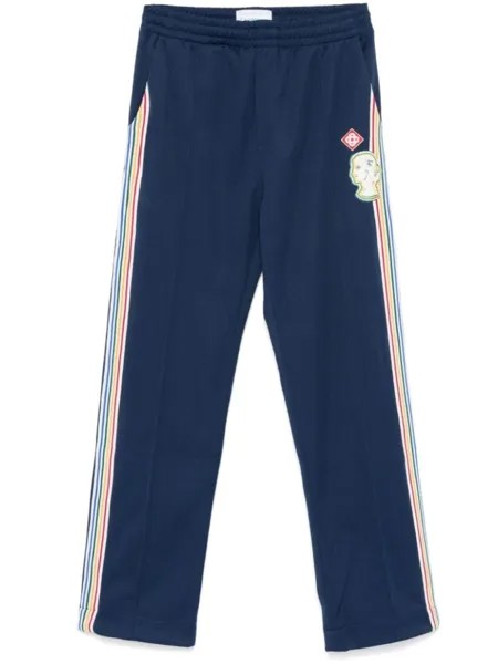 Casablanca спортивные брюки Varsity, синий