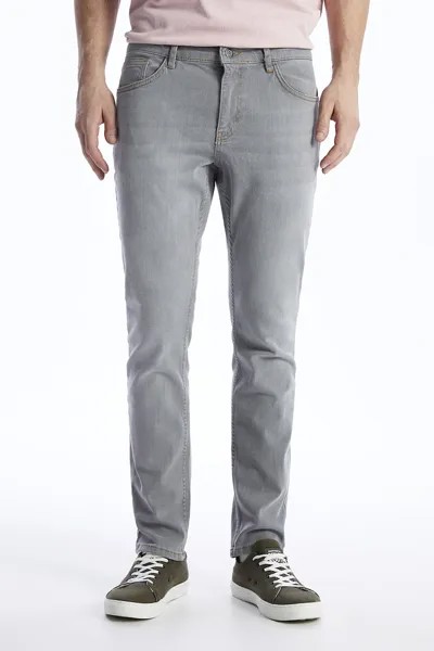 Узкие джинсы с 5 карманами Lc Waikiki, серый