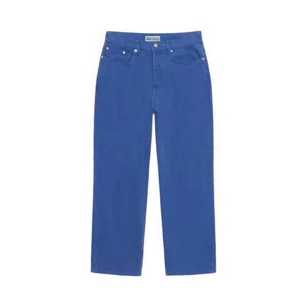 Джинсы Stussy Washed Canvas Classic Jean, цвет Baja Blue