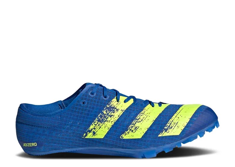 Кроссовки adidas Adizero Finesse Spikes 'Football Blue Solar Yellow', синий