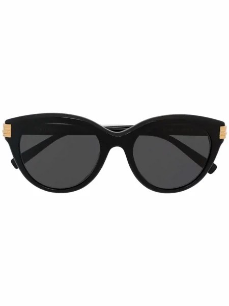 Boucheron Eyewear солнцезащитные очки в оправе 'кошачий глаз'