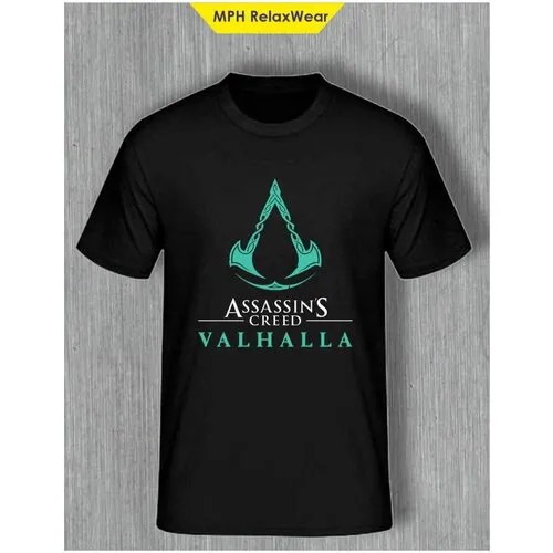 Футболка MPH relax wear, размер S, черный