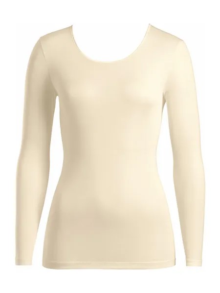Лонгслив Hanro Pure Silk, цвет pale cream